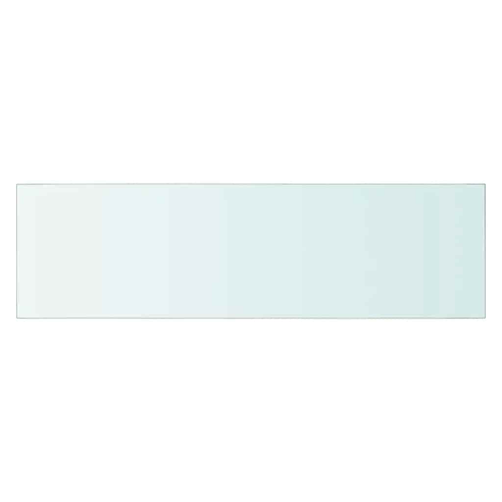 Hyllplan glas genomskinlig 70x20 cm