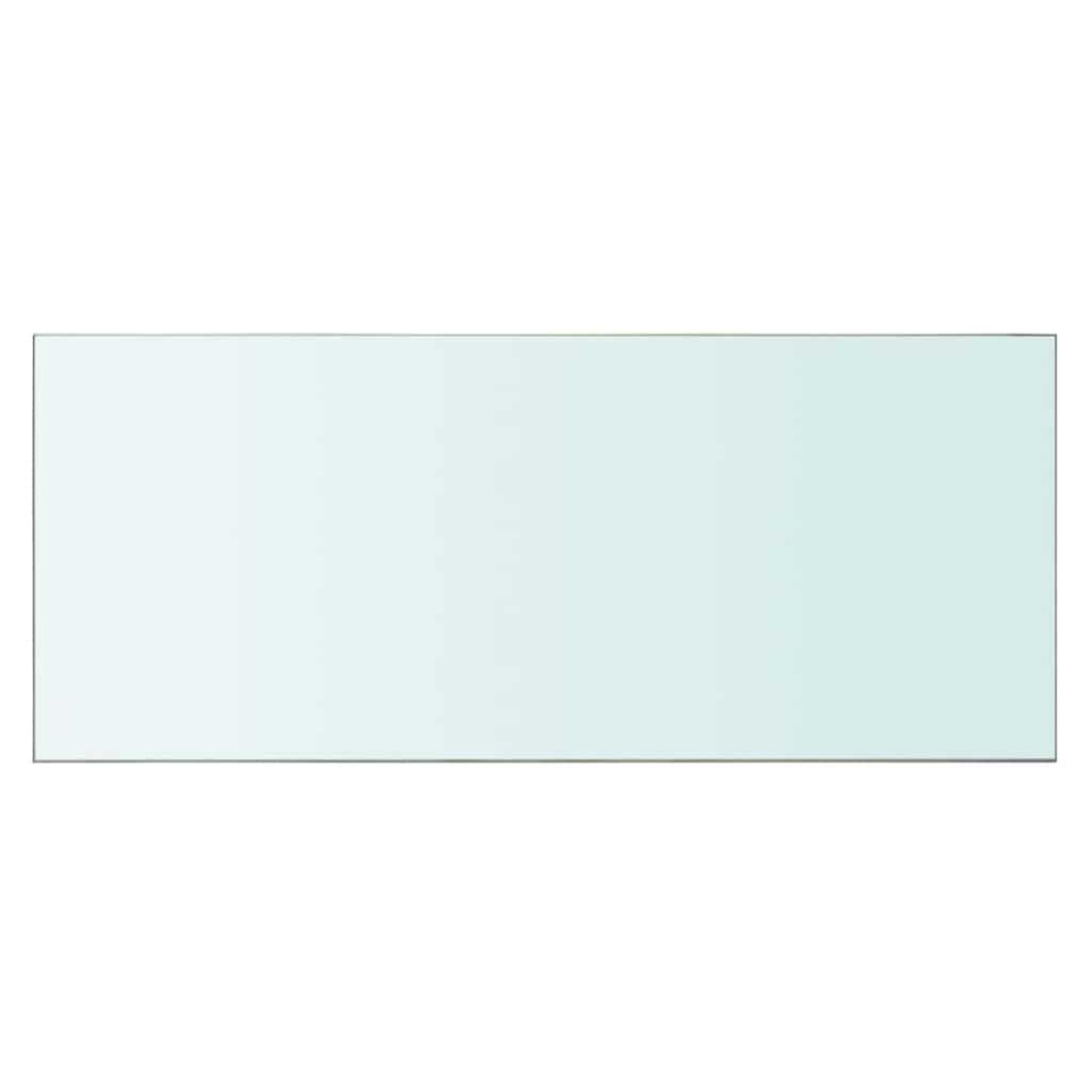 Hyllplan glas genomskinlig 70x30 cm