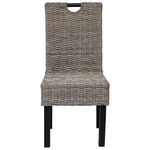 Matstolar 6 st kuburotting mangoträ