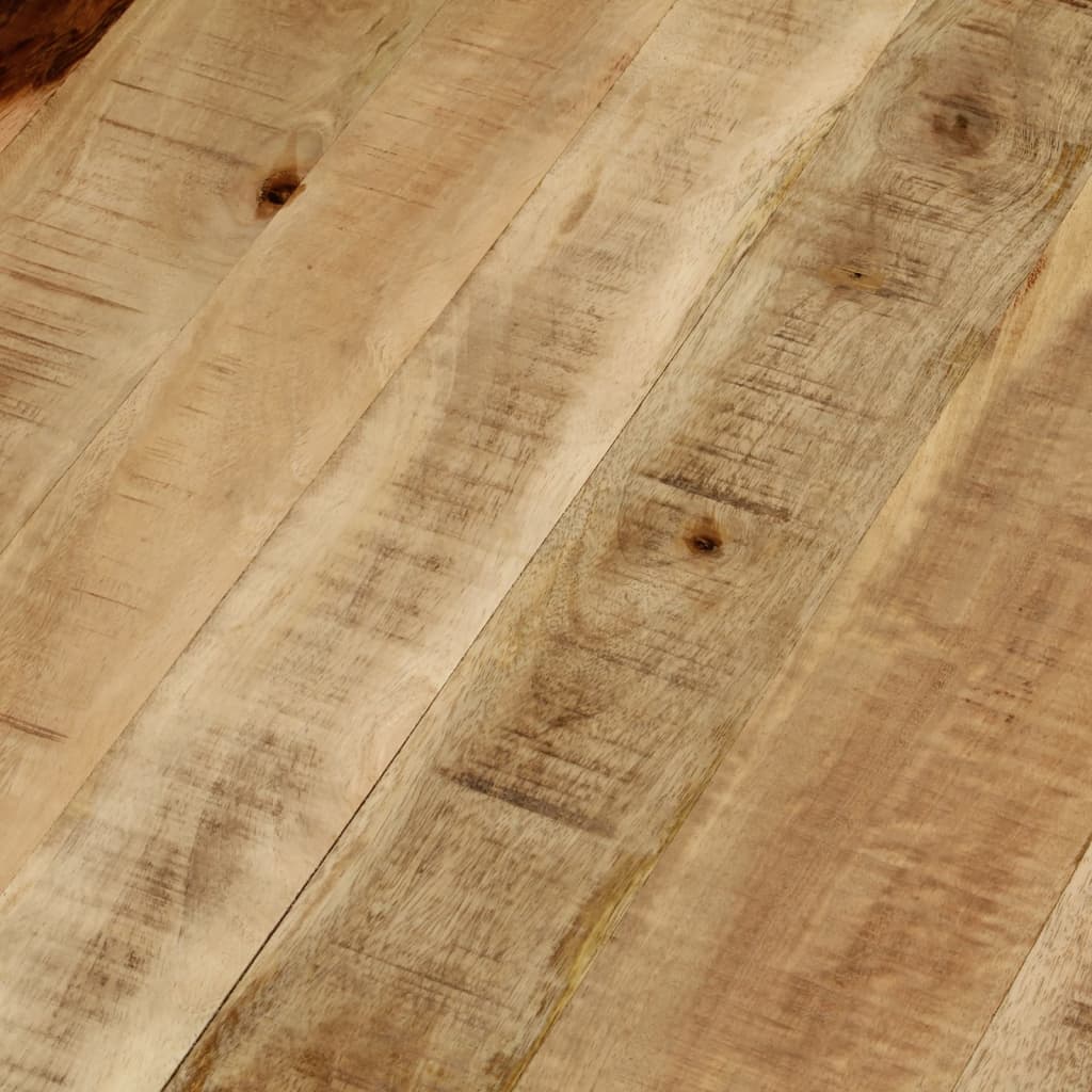 Soffbord massivt grovt mangoträ 65x32 cm