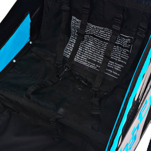 Cykelvagn grå och blå 30 kg