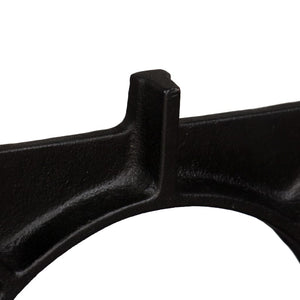 Bordsben för soffbord 2 st O-ram gjutjärn