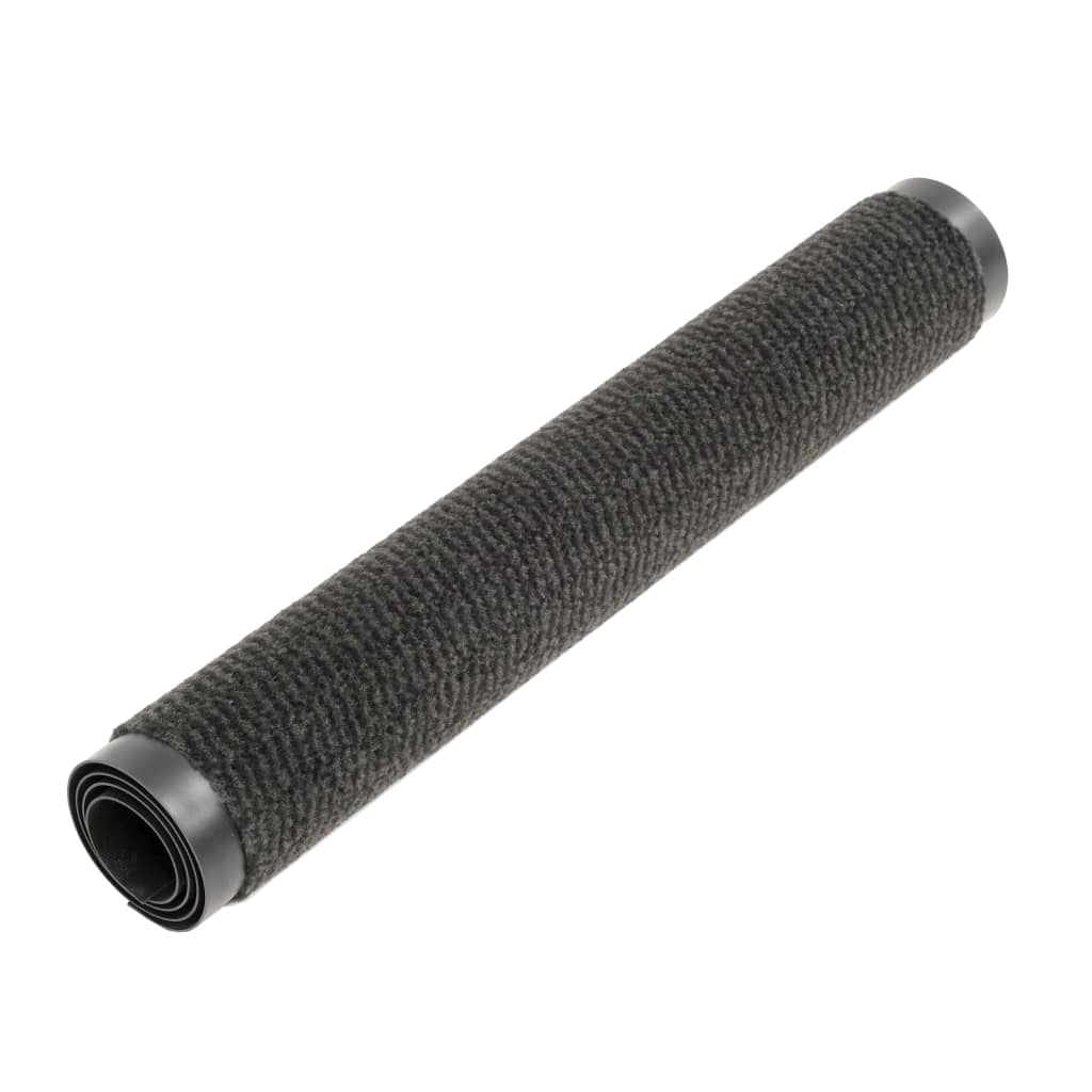 Dörrmatta rektangulär tuftad svart 80x120 cm