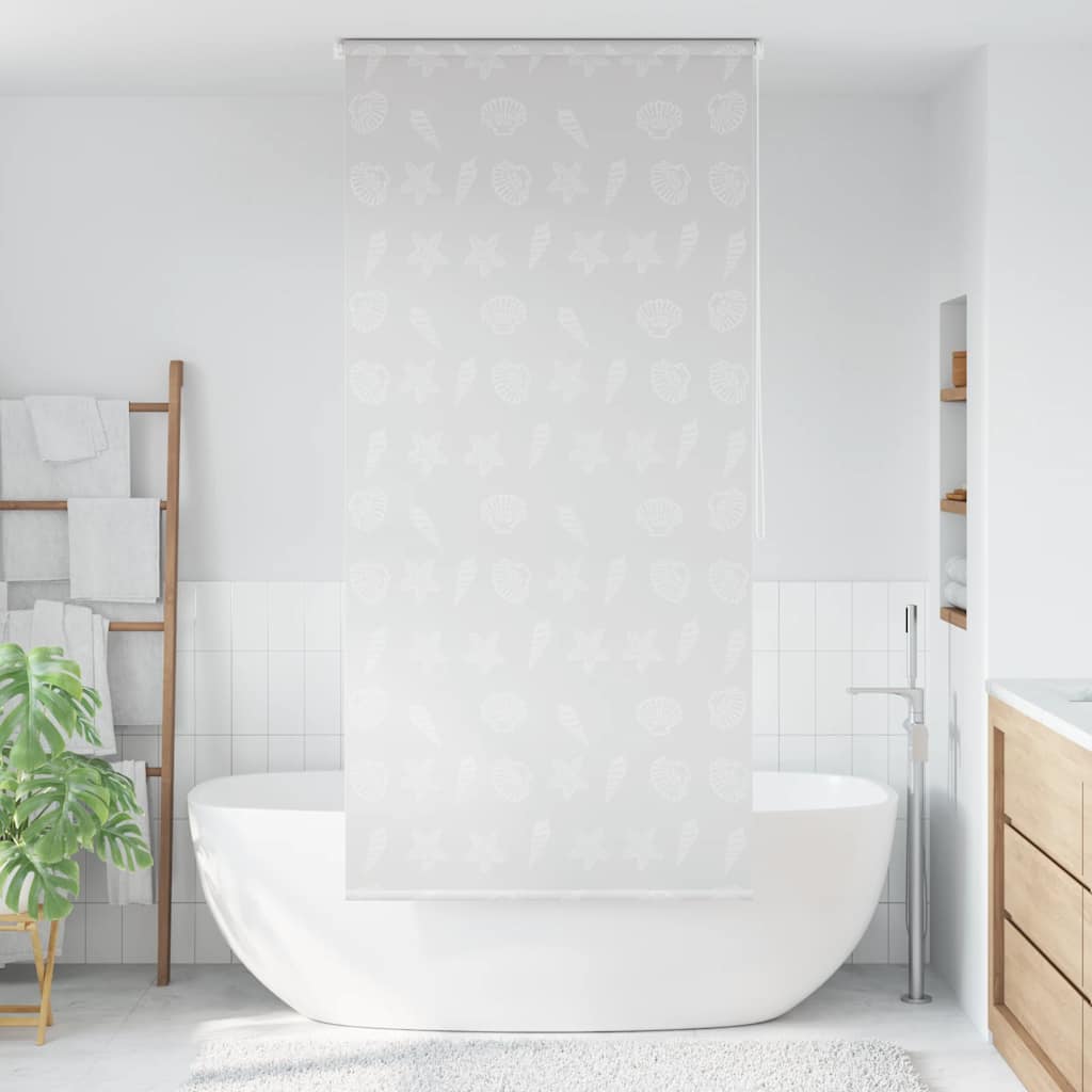 Rullgardin för dusch 120x240 cm sjöstjärna