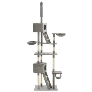 Klösträd med sisalpelare 230-260 cm grå