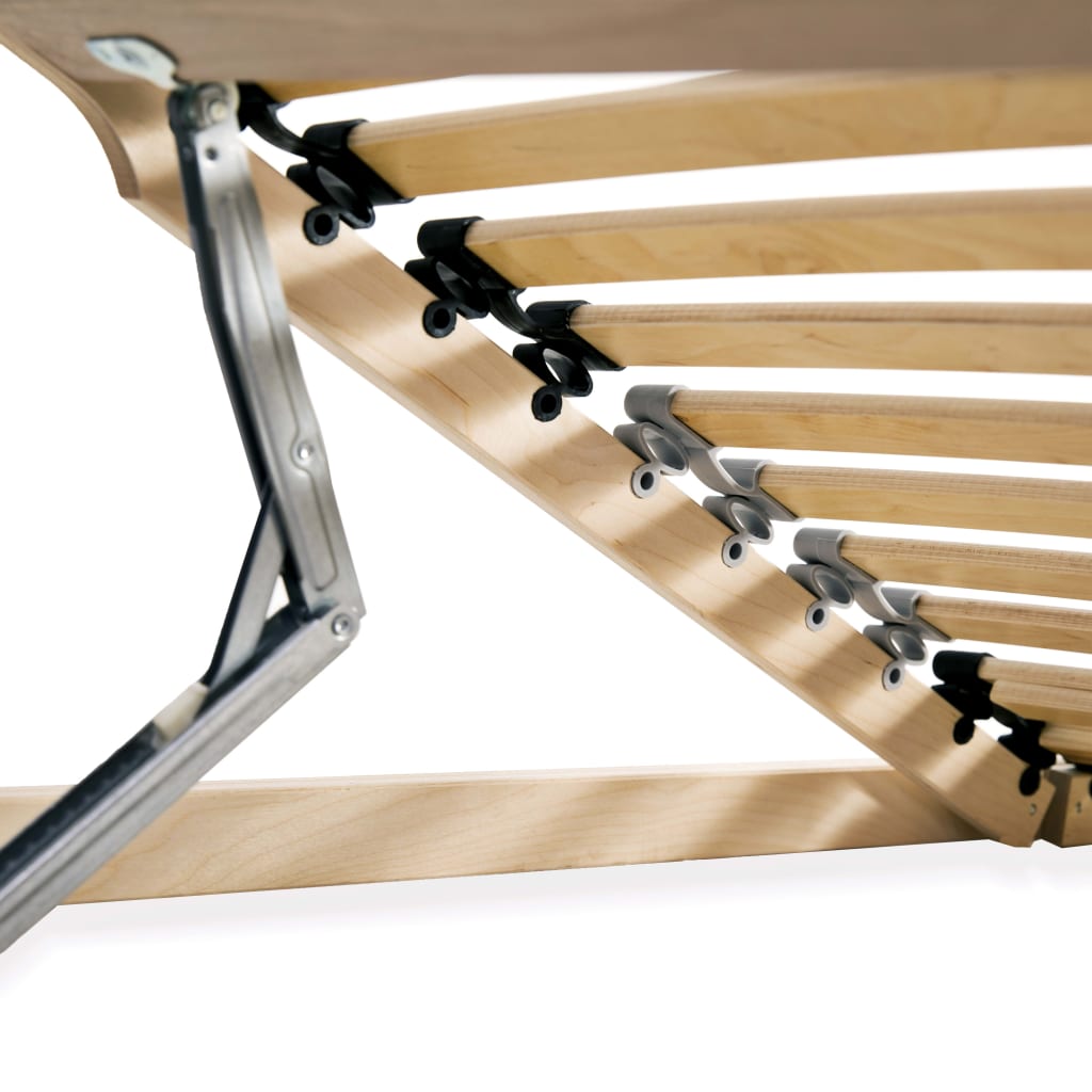 Ribbotten utan madrass med 28 ribbor 7 zoner 120x200 cm