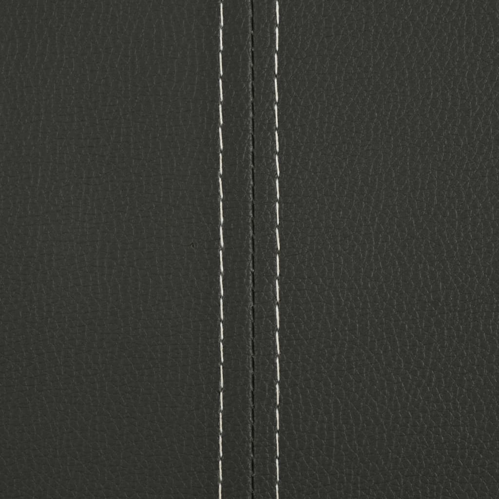 Fribärande matstolar 2 st grå konstläder