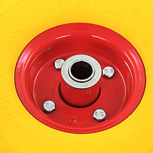 Hjul för säckkärra 4 st massiv PU 3.00-4 (245x82)