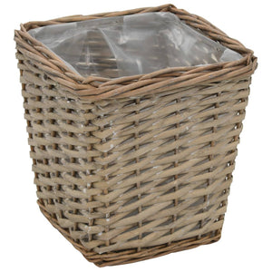 Blomlåda upphöjd 3 st korg med PE-foder