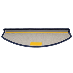 15 st Trappstegsmattor blå 65x24x4 cm