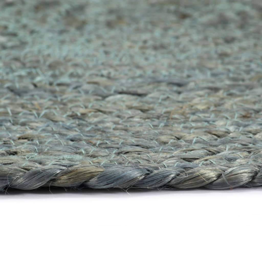 Bordstabletter 4 st olivgrön 38 cm rund jute