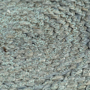 Bordstabletter 6 st olivgrön 38 cm rund jute