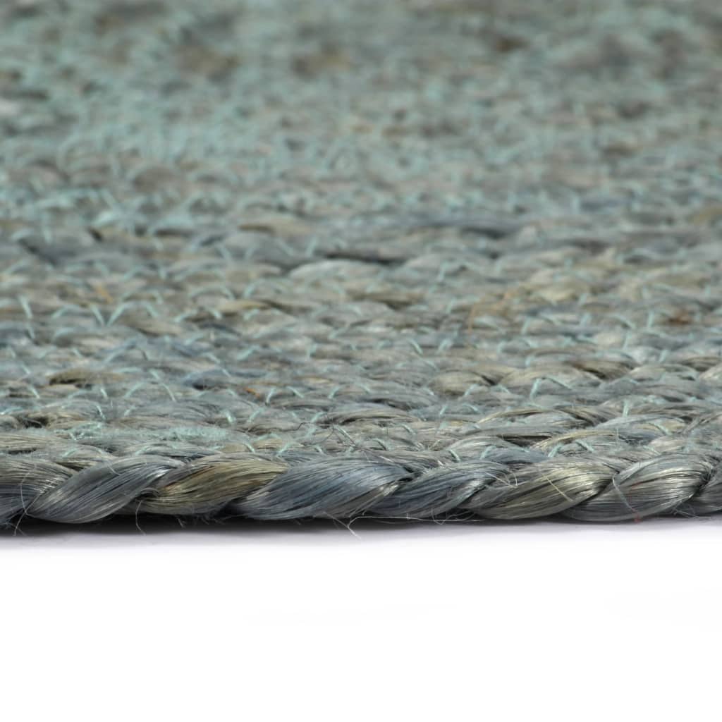 Bordstabletter 6 st olivgrön 38 cm rund jute