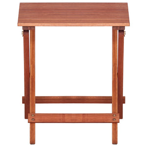 Caféset för barn 3 delar massivt eukalyptusträ