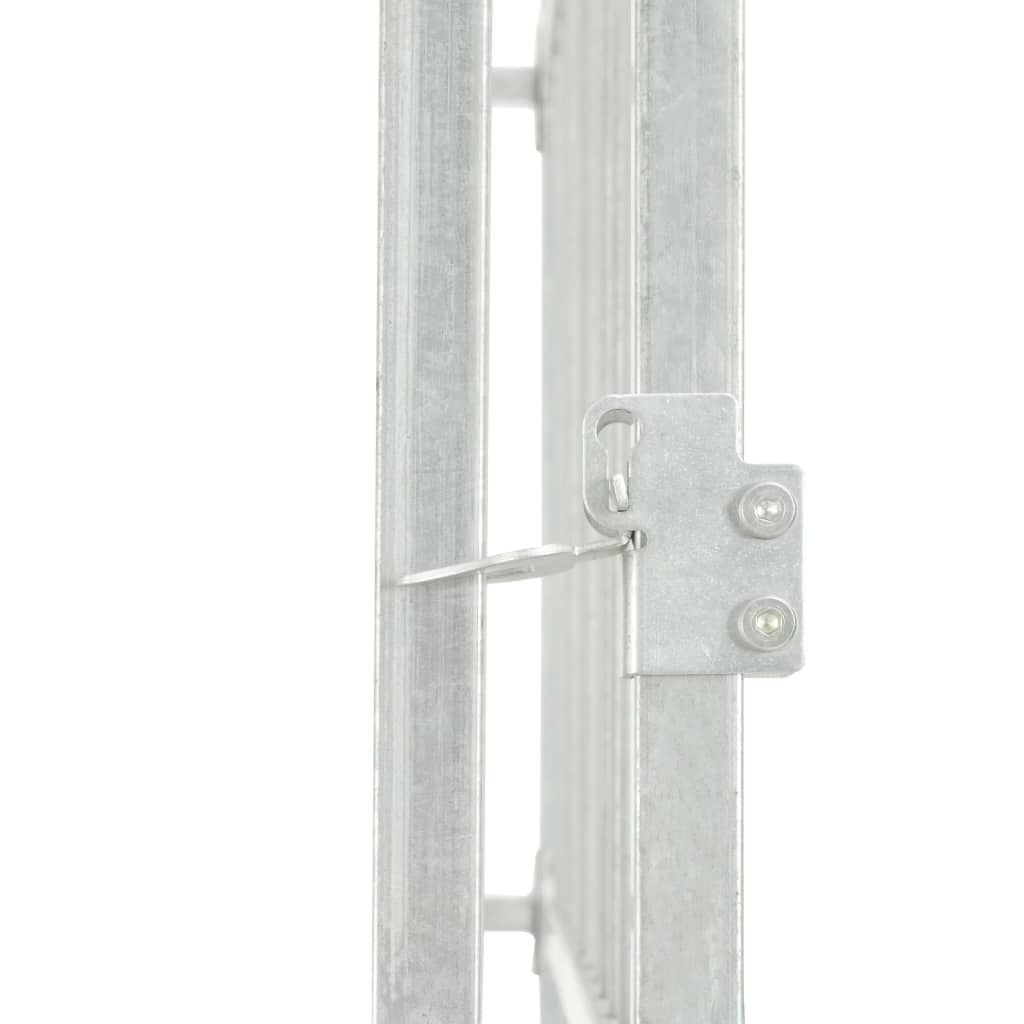 Hundgård för utomhusbruk 200x400x100 cm