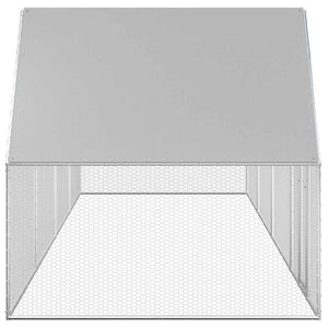 Hönsbur 8x2x2 m galvaniserat stål