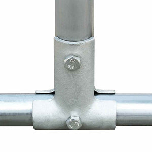 Hönsbur 8x2x2 m galvaniserat stål