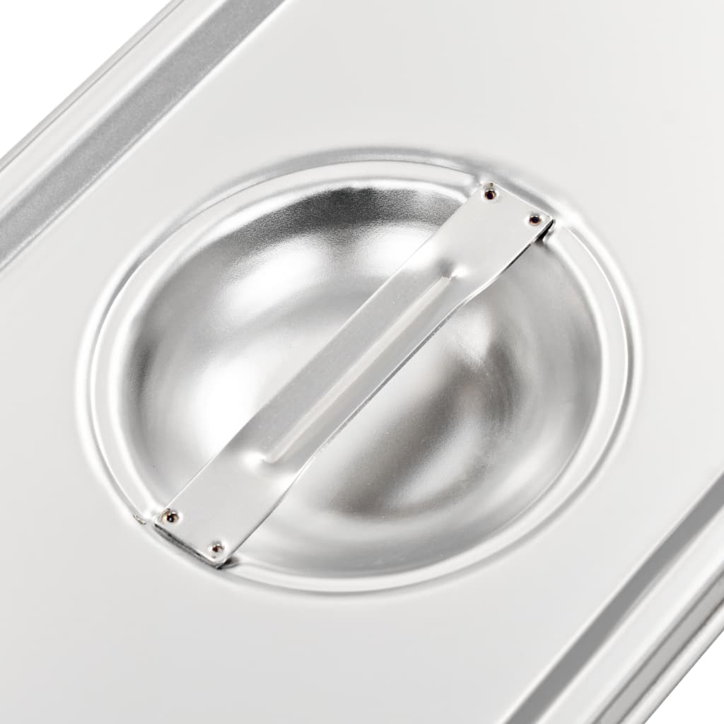 Lock till GN-kantin 1/4 4 st rostfritt stål