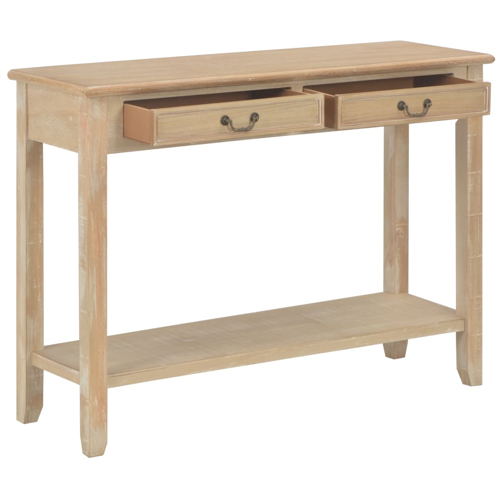 Avlastningsbord 110x35x80 cm trä