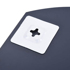 Väggspegel med hylla 20x40 cm härdat glas