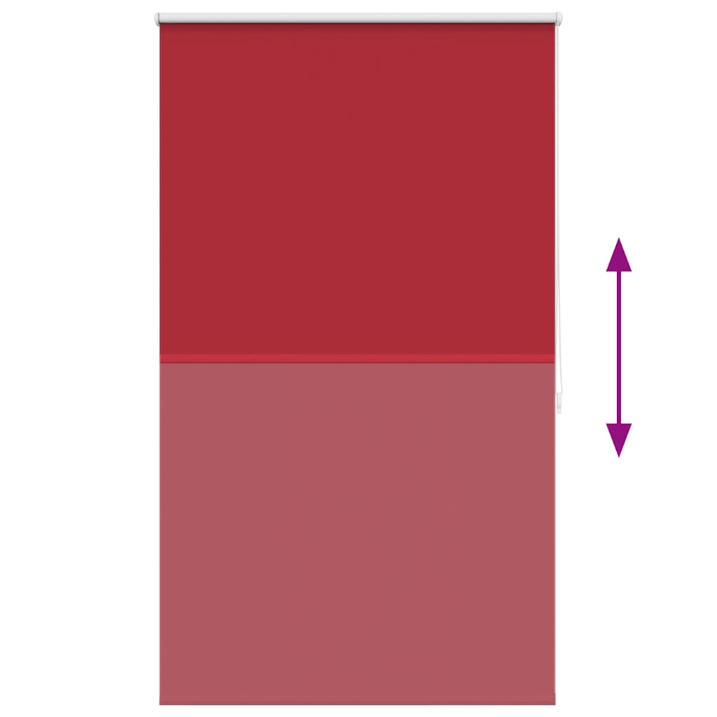 Rullgardin röd 80 x 175 cm mörkläggande