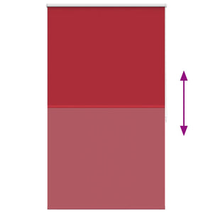 Rullgardin röd 80 x 175 cm mörkläggande