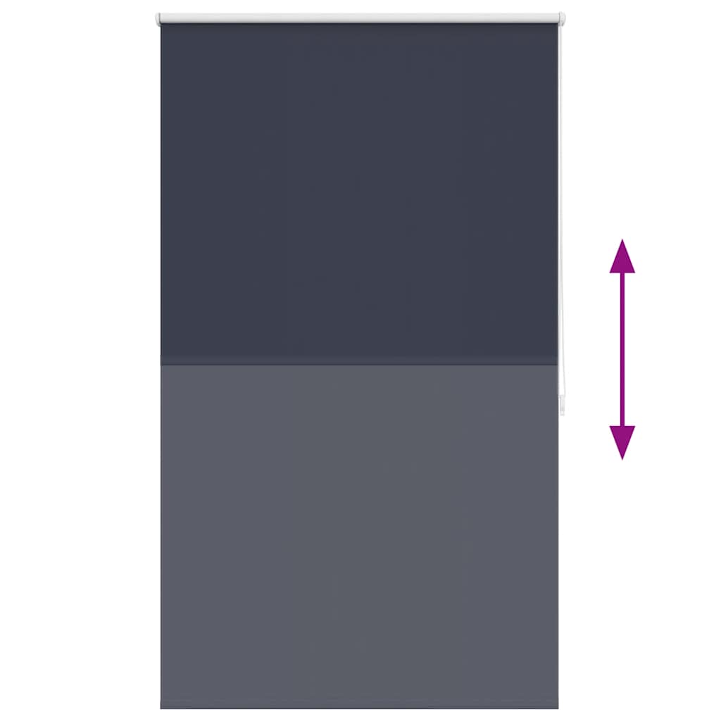 Rullgardin marinblå 80 x 175 cm mörkläggande