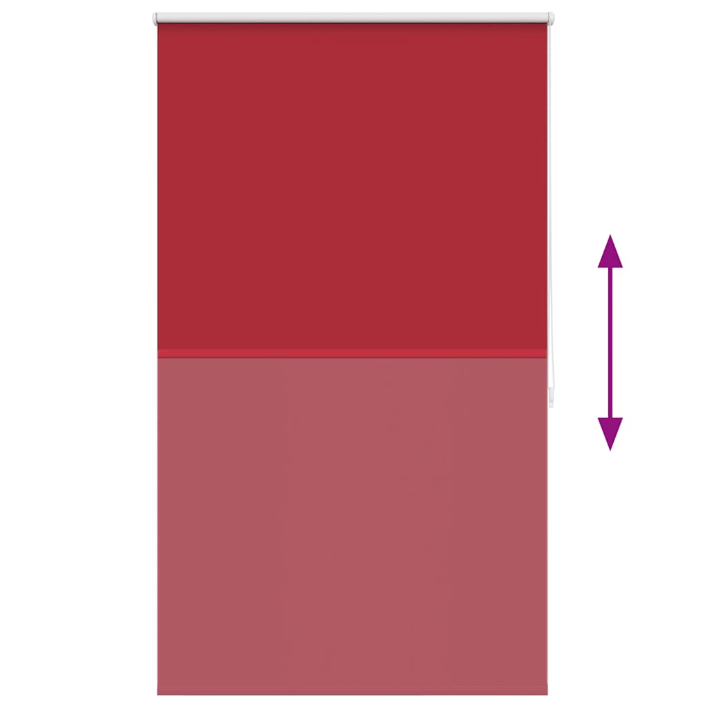 Rullgardin för mörkläggning 100 x 175 cm röd