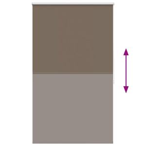 Rullgardin brun 120 x 175 cm mörkläggande