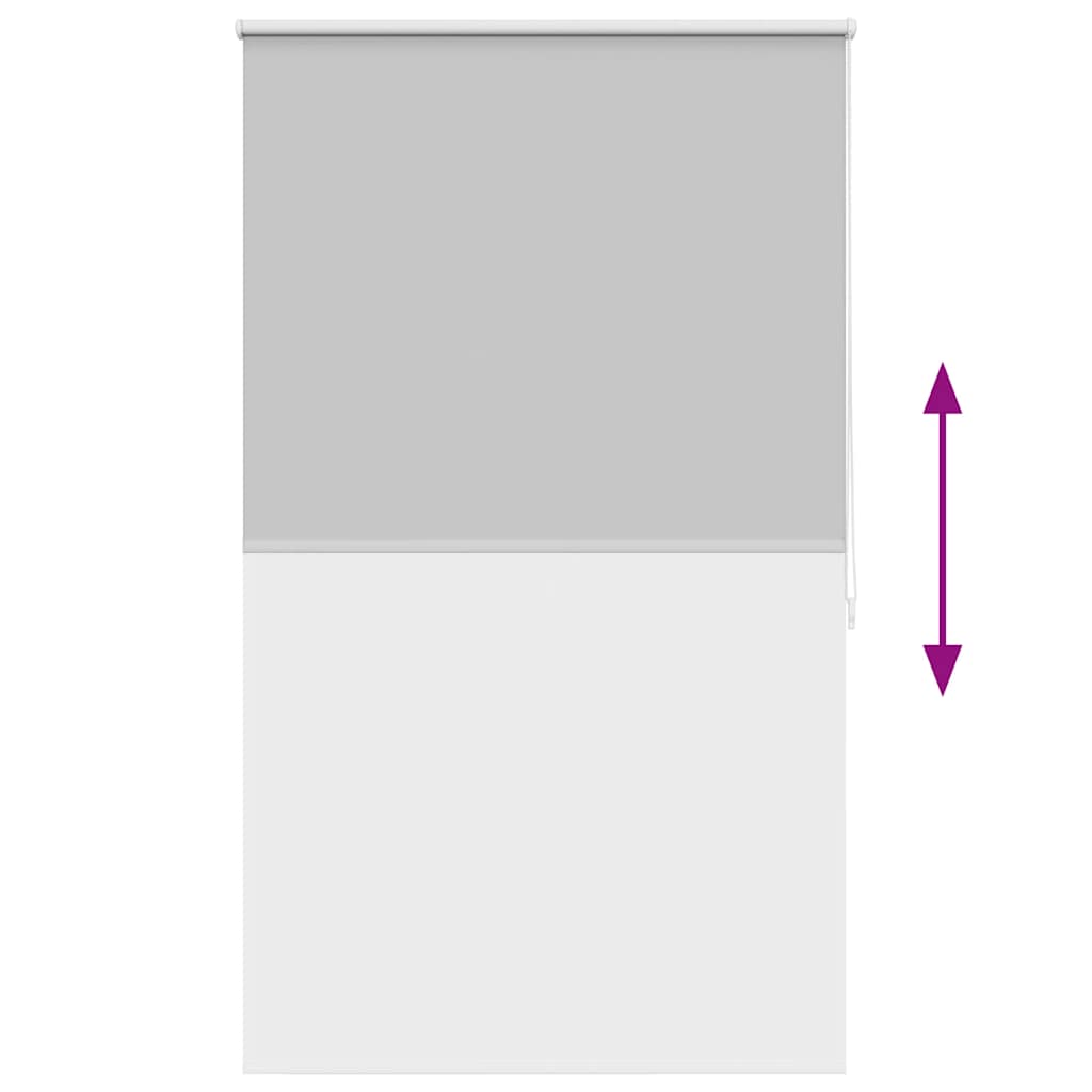 Rullgardin grå 120 x 175 cm mörkläggande