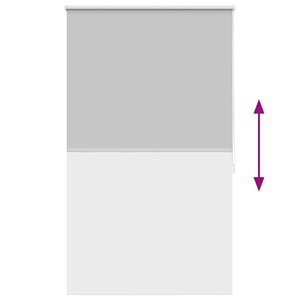 Rullgardin grå 120 x 175 cm mörkläggande