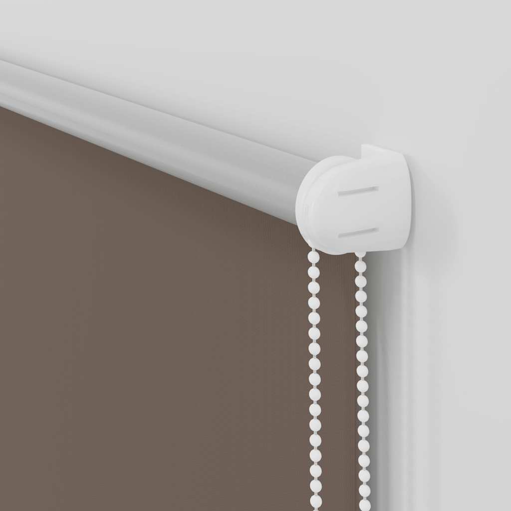 Rullgardin brun 100 x 230 cm mörkläggande