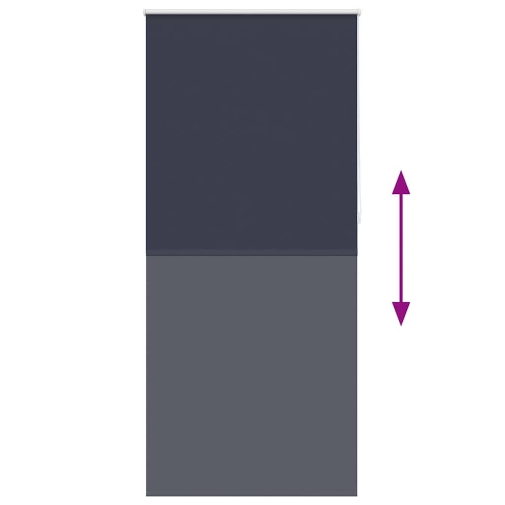 Rullgardin marinblå 100 x 230 cm mörkläggande