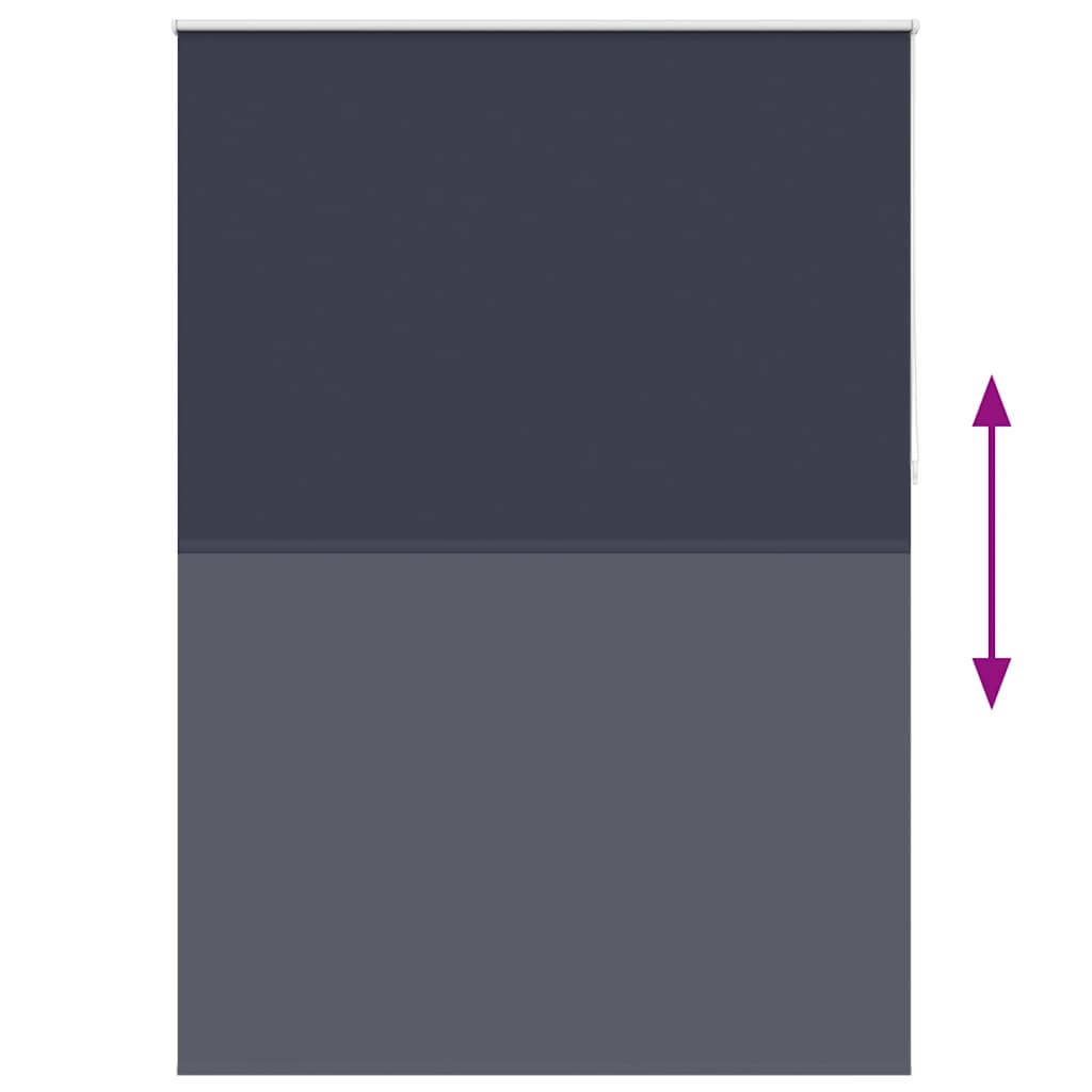 Rullgardin marinblå 160 x 230 cm mörkläggande