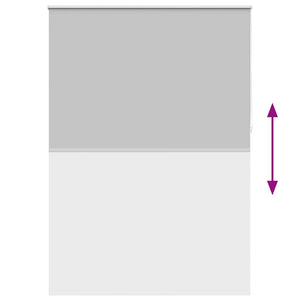 Rullgardin för mörkläggning 160 x 230 cm grå