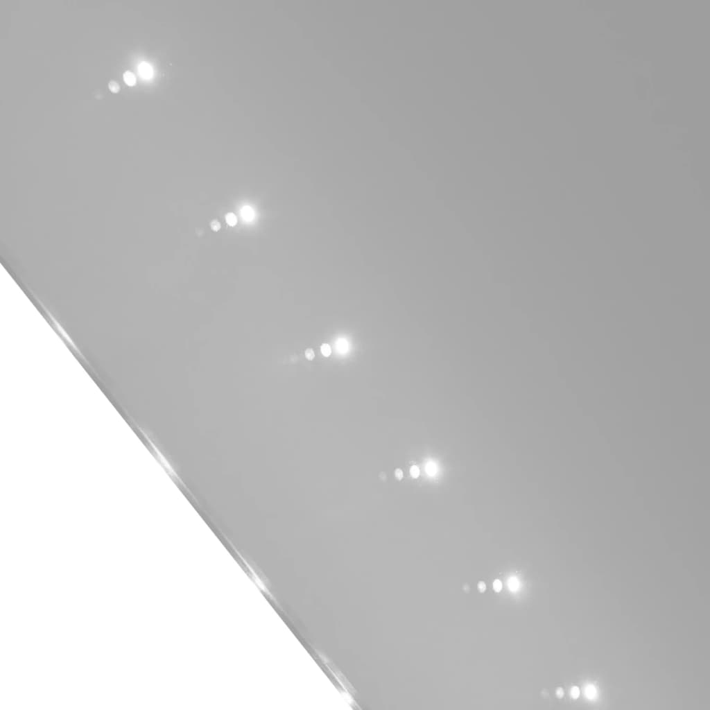 Badrumsspegel med LED-lampor 100 x 60 cm (L x H)