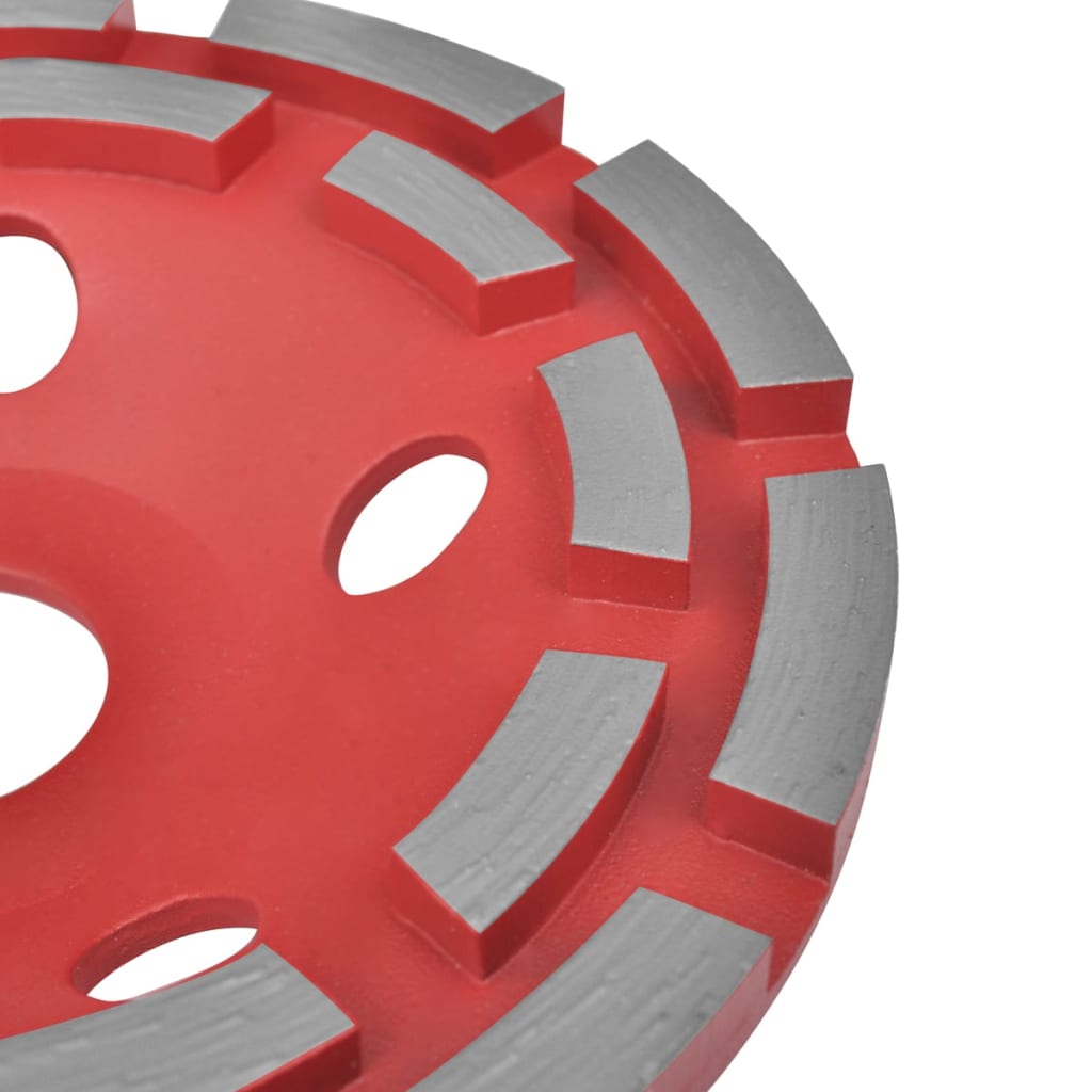 Diamantslipskiva med dubbla rader 125mm