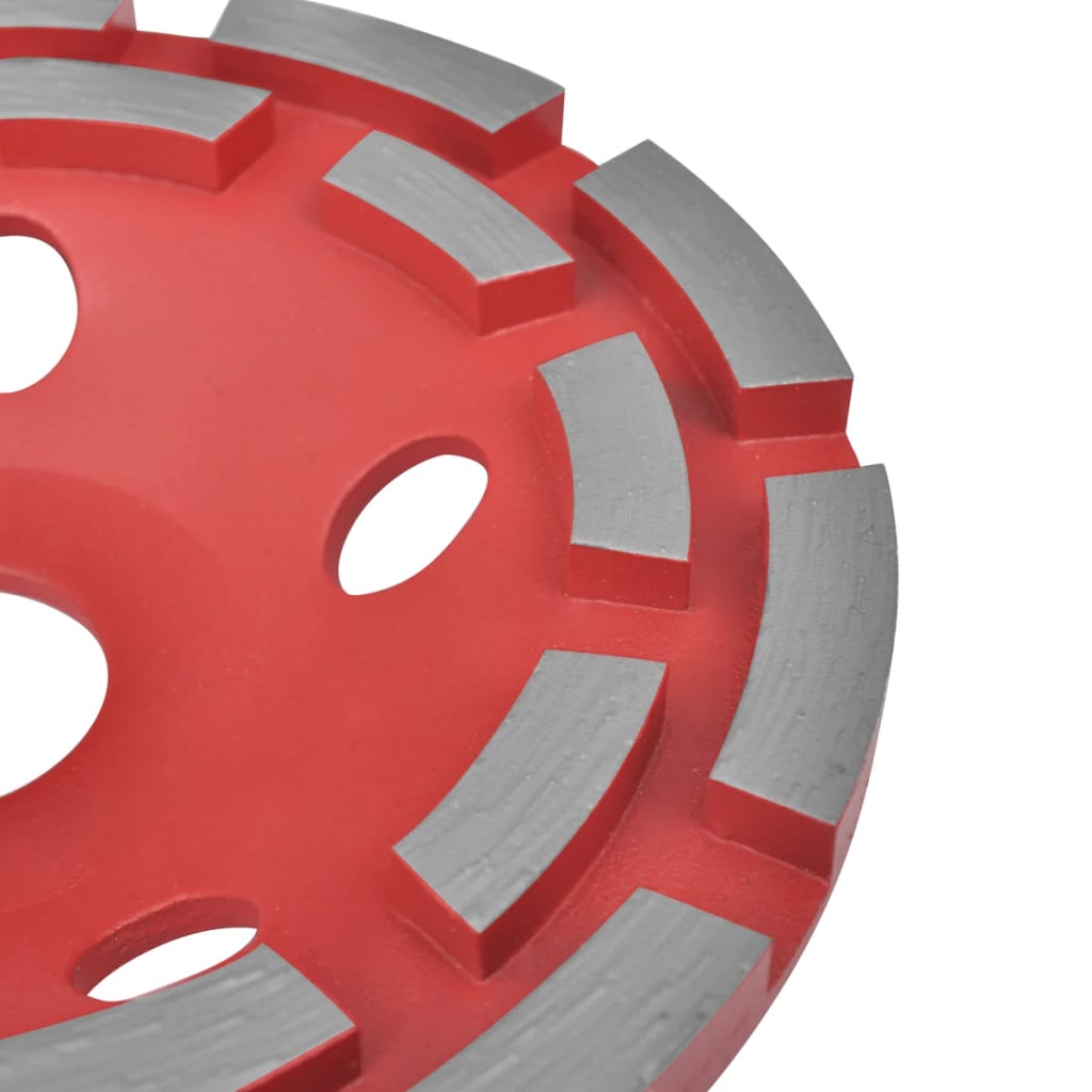 Diamantslipskiva med dubbla rader 180 mm