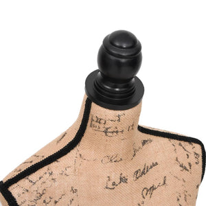 Dambyst brun/svart jute