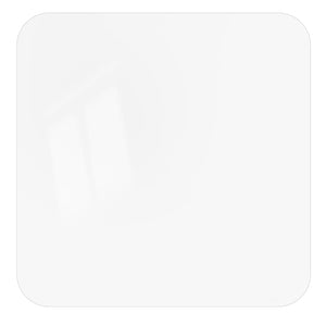 Golvskydd för laminatgolv/matta 90 cm x 90 cm