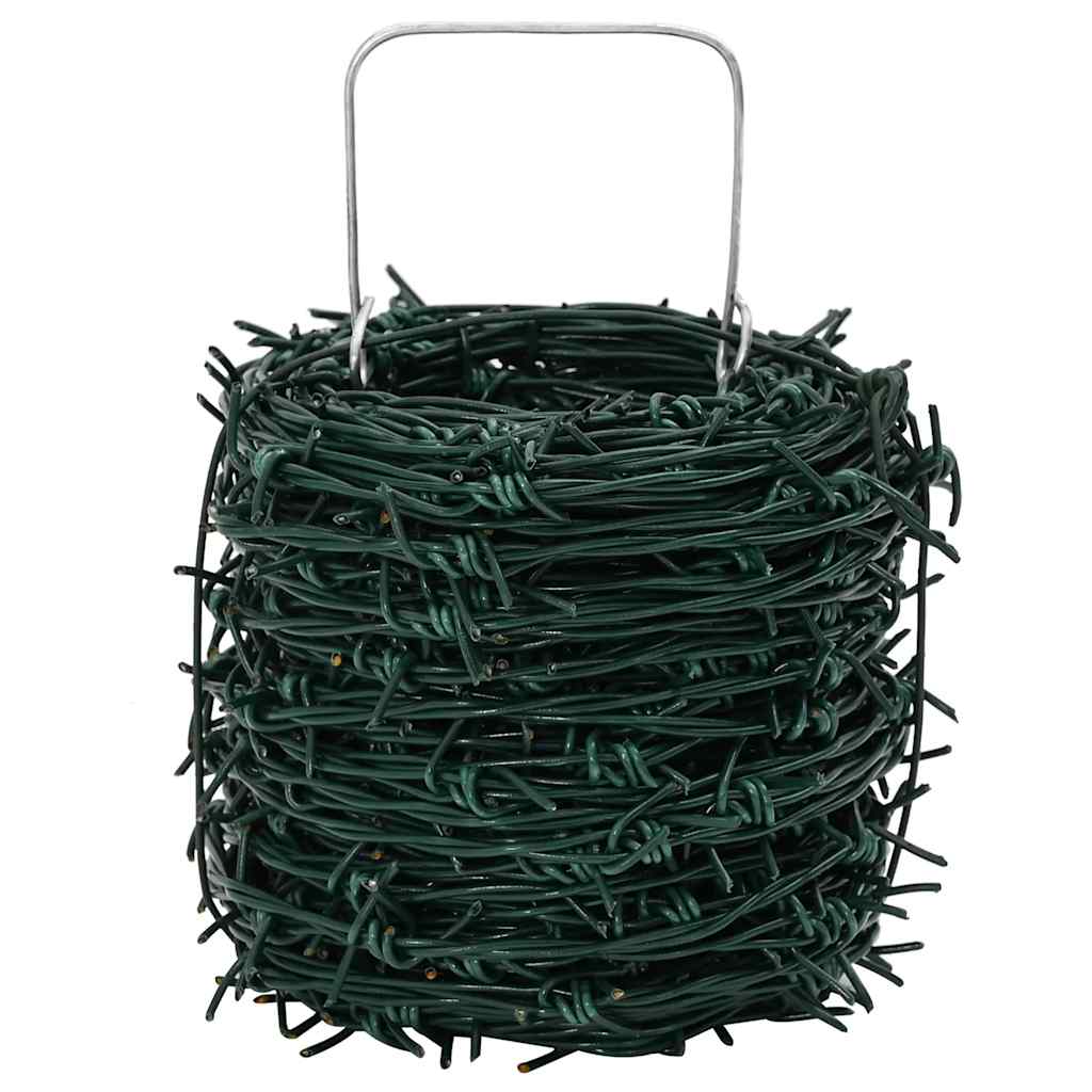 Taggtråd 100 m grön