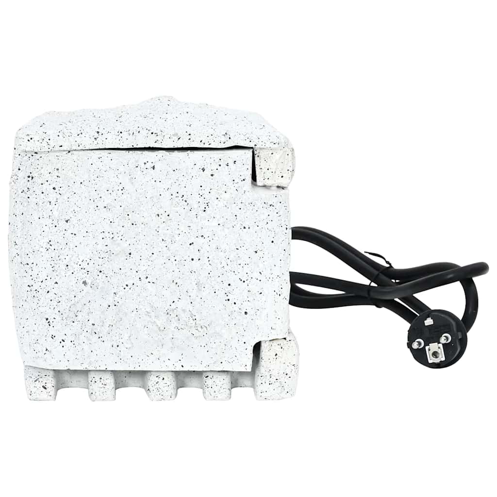 Stenformat trädgårdsuttag med timer