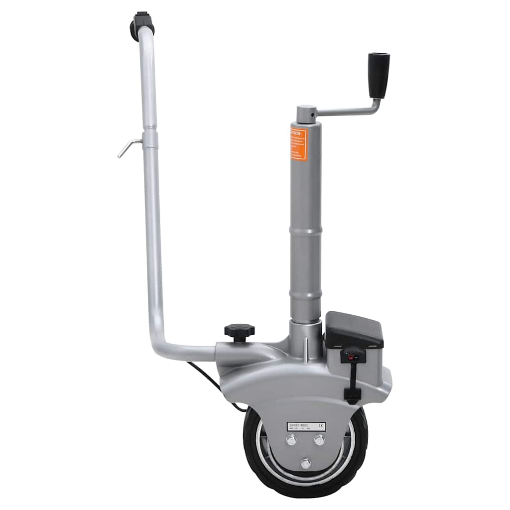 Motoriserat stödhjul trailer aluminium 12 V 350 W