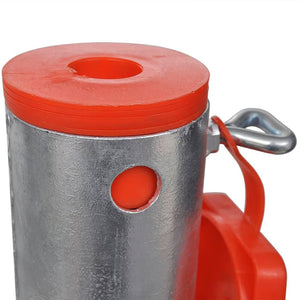 Parasollfot 55 cm galvaniserat stål