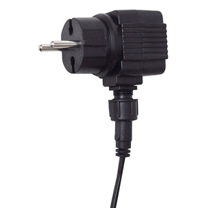 Rektangulärt Vattenfall Poolfontän med LEDs i rostfritt stål 60 cm