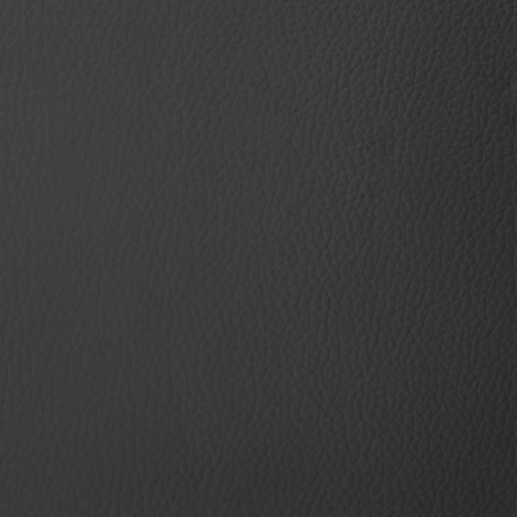 Divansoffa 3-sits konstläder svart