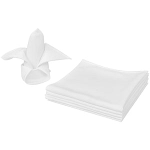 100 Servetter Vit 50 x 50 cm