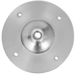 2 Teleskopiska bordsben i rostfritt stål 710 mm-1100 mm