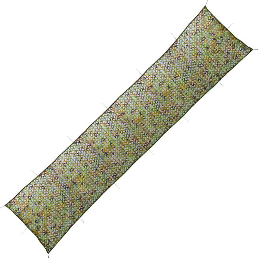 Camouflagenät med förvaringsväska 1,5x7 m