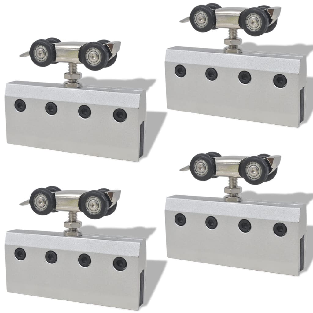 Dubbla skjutdörrar glas